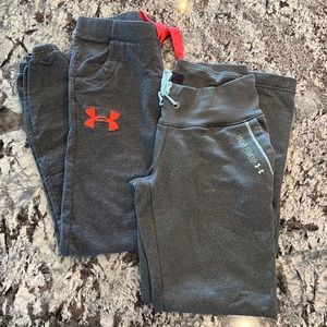 2 pairs Under Armour Sweats